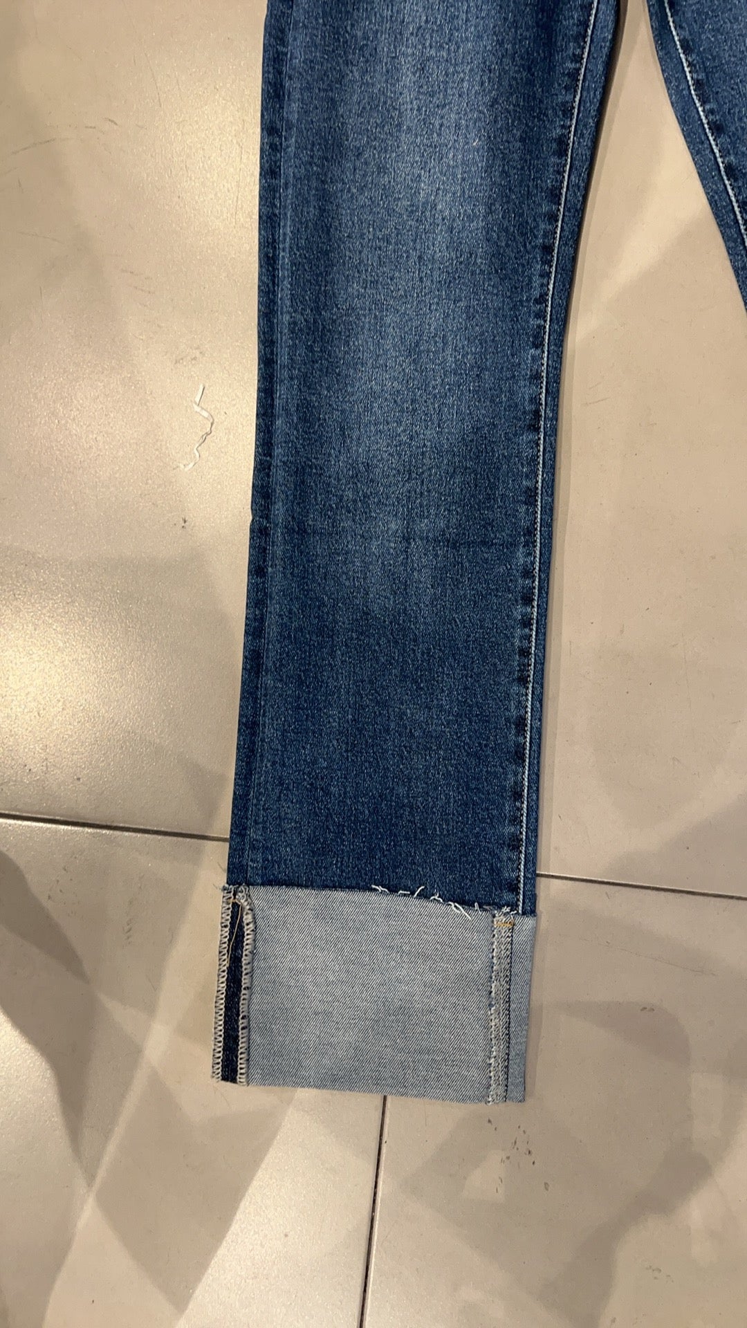 WIDE-LEG MID WAIST JEANS 77673-4