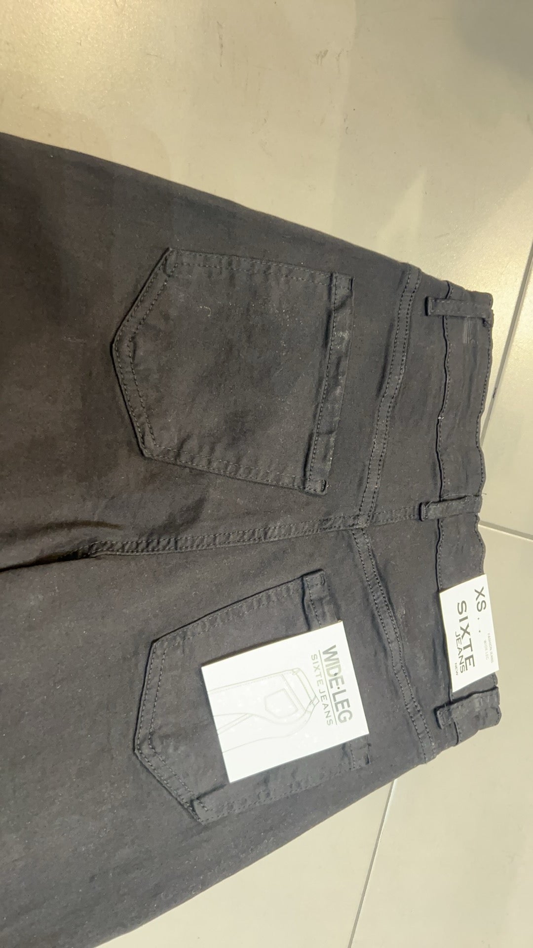 WIDE-LEG MID WAIST JEANS KM2-1