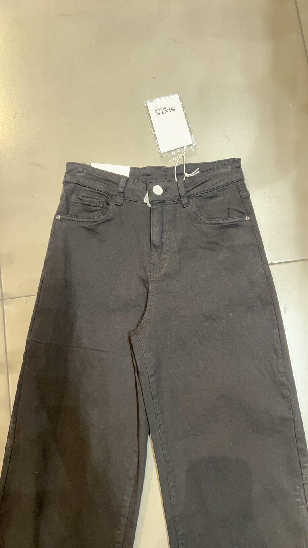 WIDE-LEG MID WAIST JEANS KM2-1