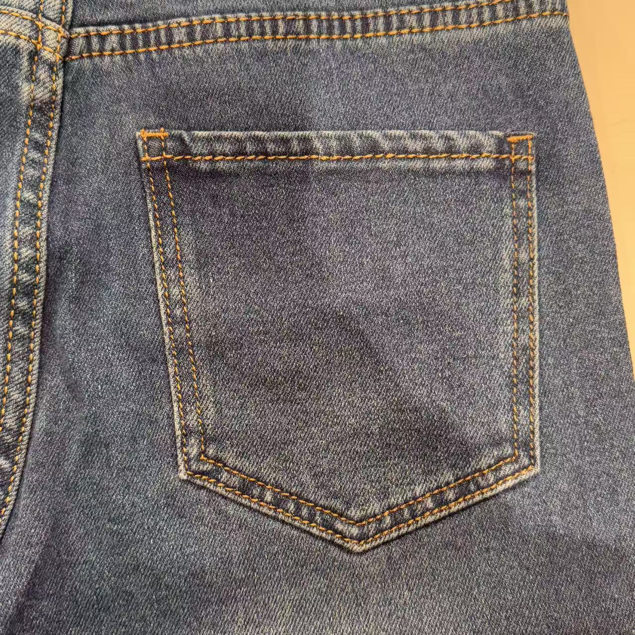 SPECIAL PATCHED DESIGN HIGH-WAIST SCULPT JEANS L963-3